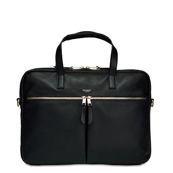 Black Knomo Hanover Laptop Bags | UKZDE53326