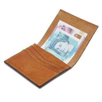 Brown / Brown Knomo Slim Wallet Outlet | UKDYB35361