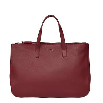 Burgundy Knomo Derby Rfid Bags | UKJBT94150