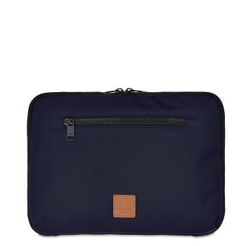 Navy Knomo Fulham X-body Organiser Travel Wallets | DUKVO45465