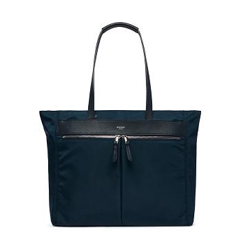 Navy Knomo Grosvenor Place Travel Bags | QUKWA81490