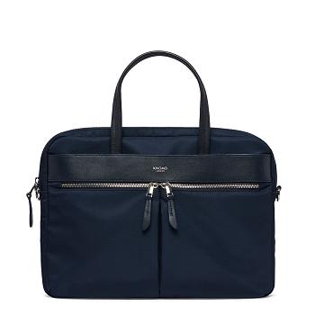 Navy Knomo Hanover Briefcases | LUKSX61577