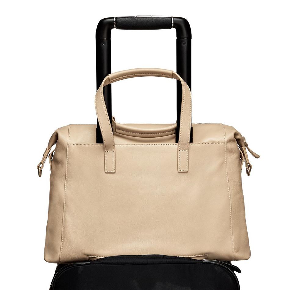 Beige Knomo Audley Tote Bags | MUKHR98106