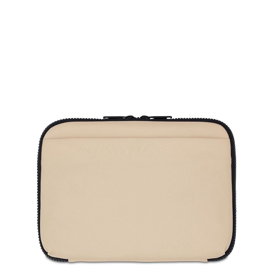 Beige Knomo Fulham X-body Organiser Rfid Bags | GUKUC12335