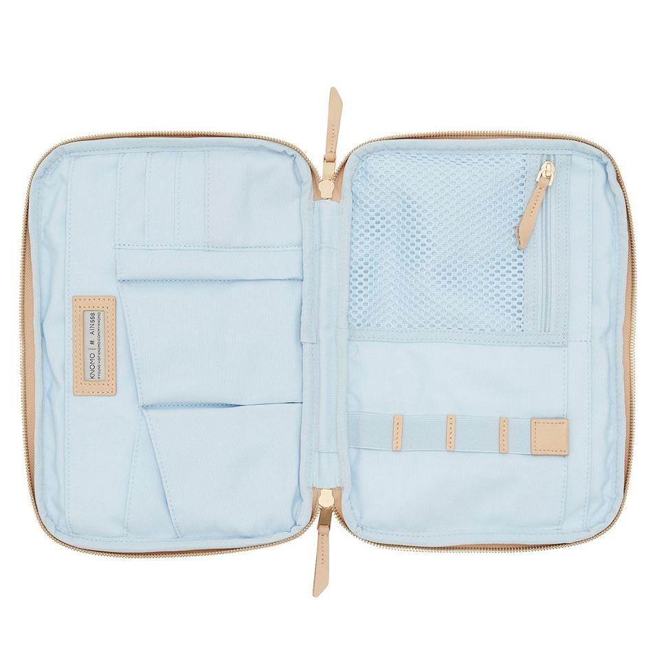 Beige Knomo Knomad X-body Organiser Travel Bags | UKICD89193