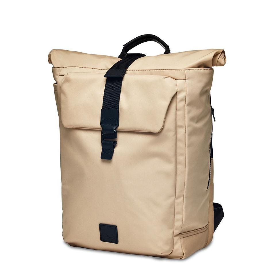 Beige Knomo Novello Backpacks | UKXMI74909