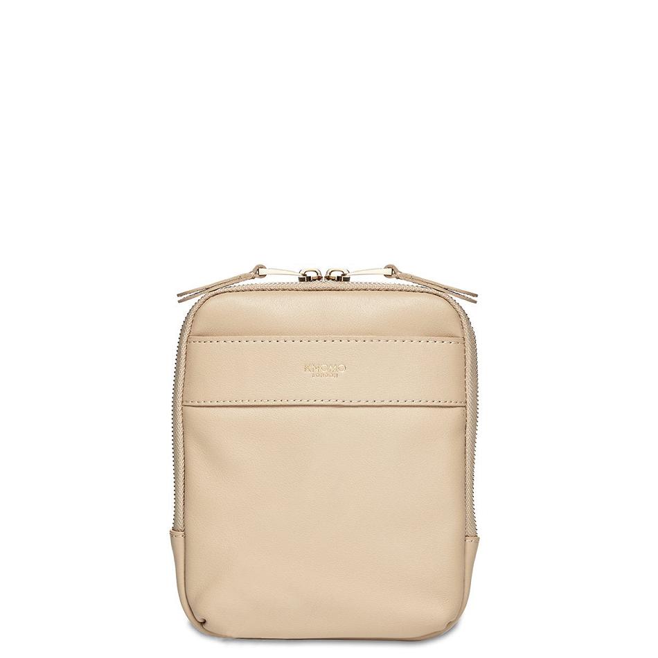 Beige Knomo Rex Travel Bags | GUKEC68442