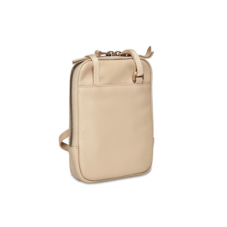 Beige Knomo Rex Travel Bags | GUKEC68442