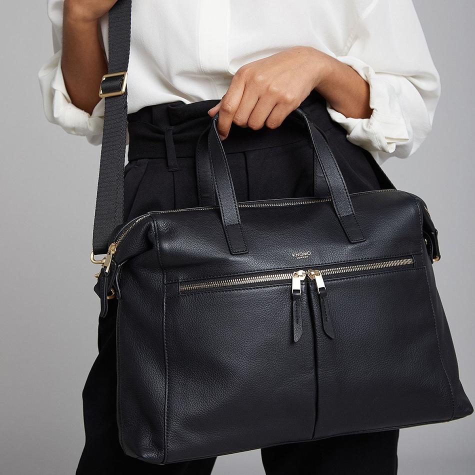 Black Knomo Audley Tote Bags | AUKDF15731