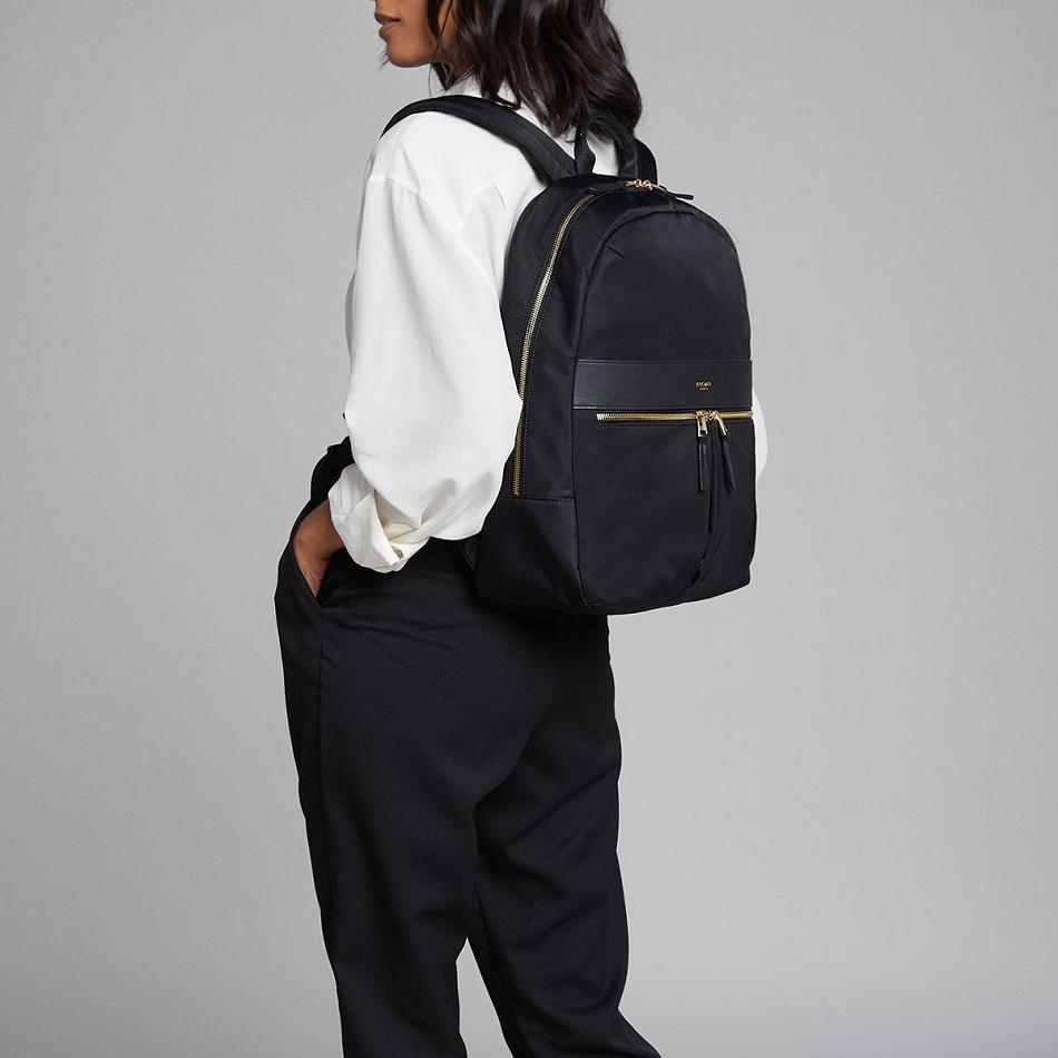 Black Knomo Beauchamp Backpacks | SUKNY62612