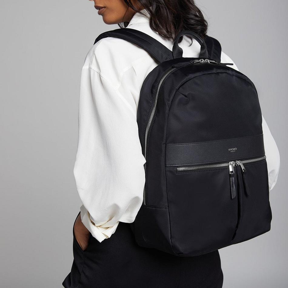 Black Knomo Beauchamp Backpacks | UKJZR65509