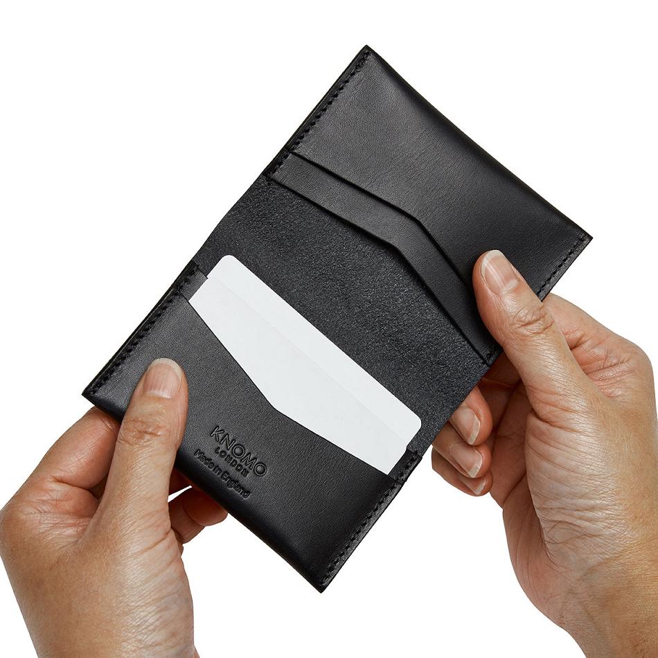 Black Knomo Folded Card Holder New Forest | QUKUV72729