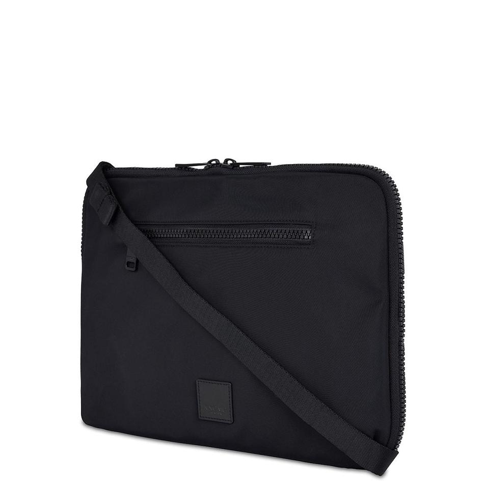 Black Knomo Fulham X-body Organiser Travel Wallets | PUKER99294