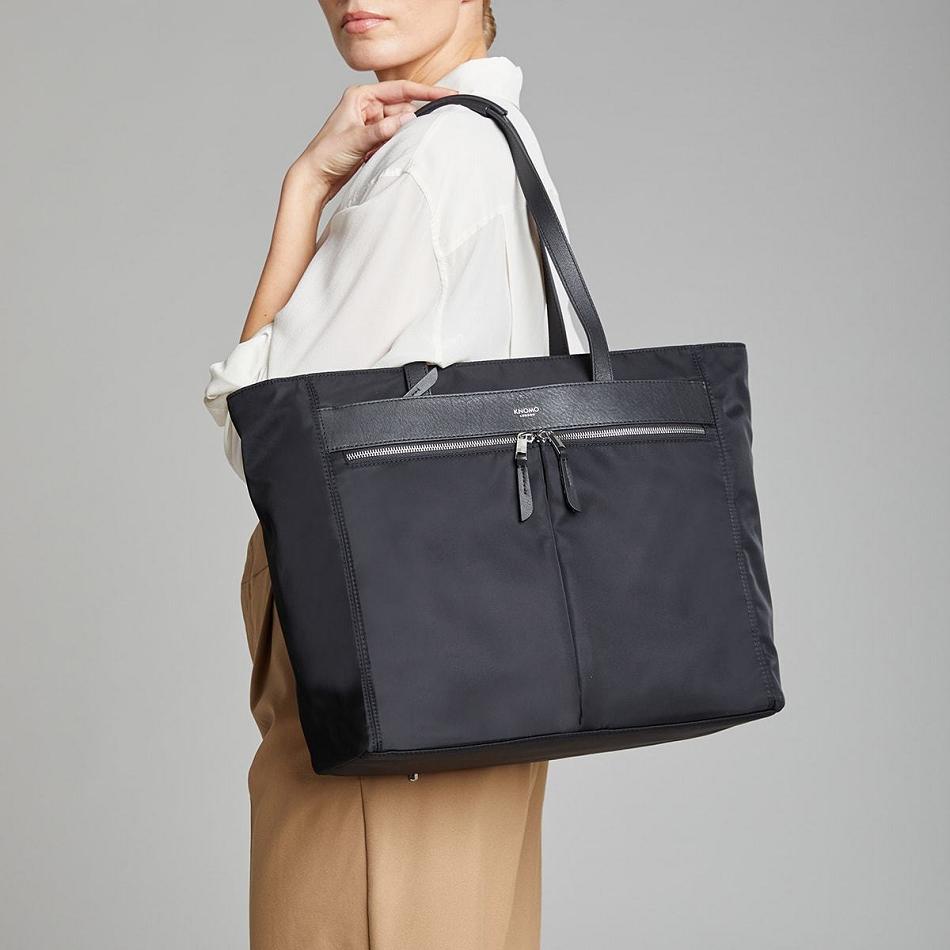 Black Knomo Grosvenor Place Laptop Bags | BUKSD29761