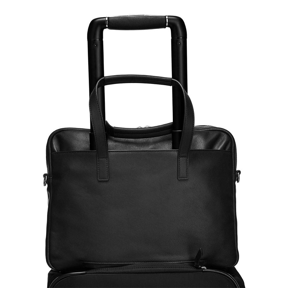 Black Knomo Hanover Briefcases | FUKUI19277