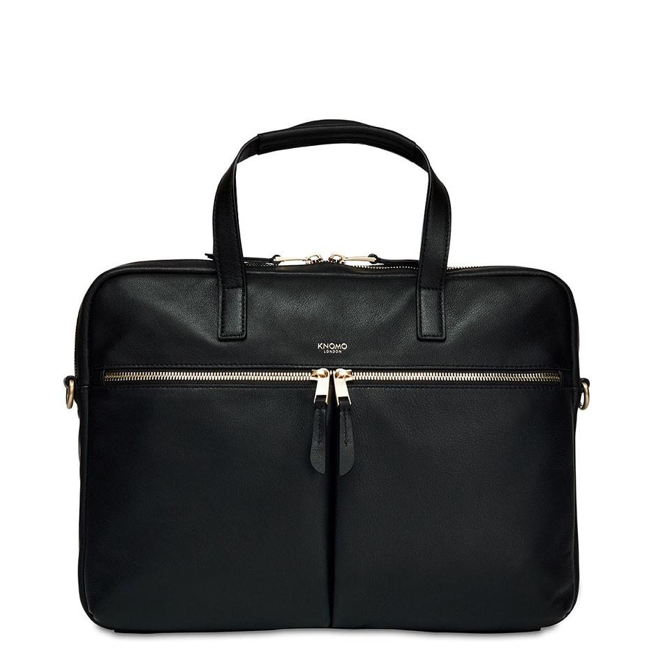 Black Knomo Hanover Briefcases | FUKUI19277