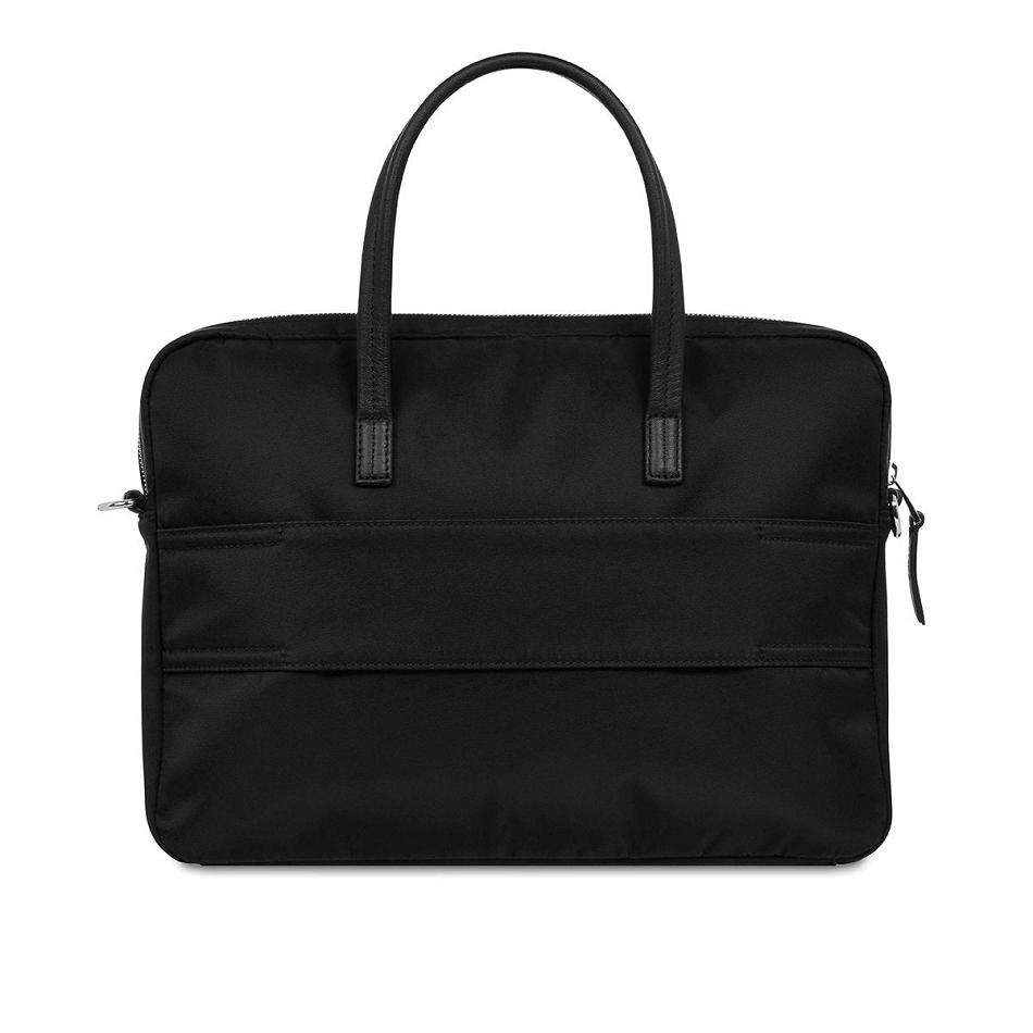 Black Knomo Hanover Laptop Bags | PUKER68531