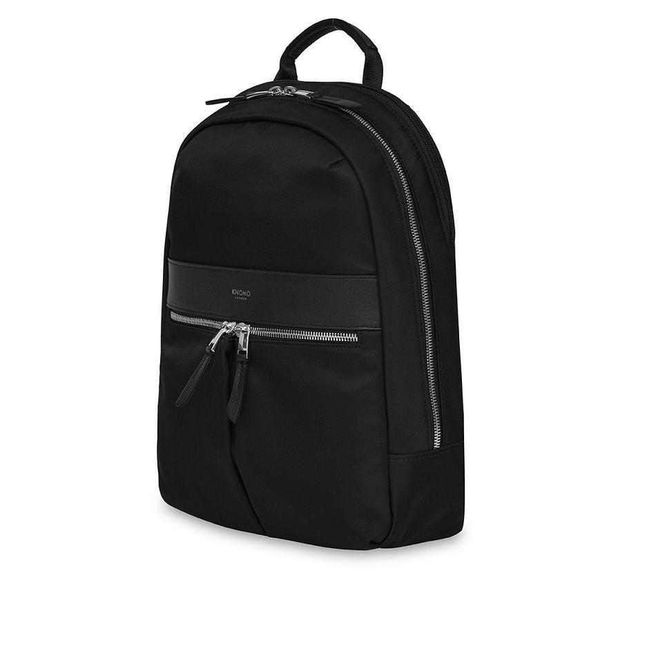 Black Knomo Mini Beaufort Laptop Bags | UKICD70136