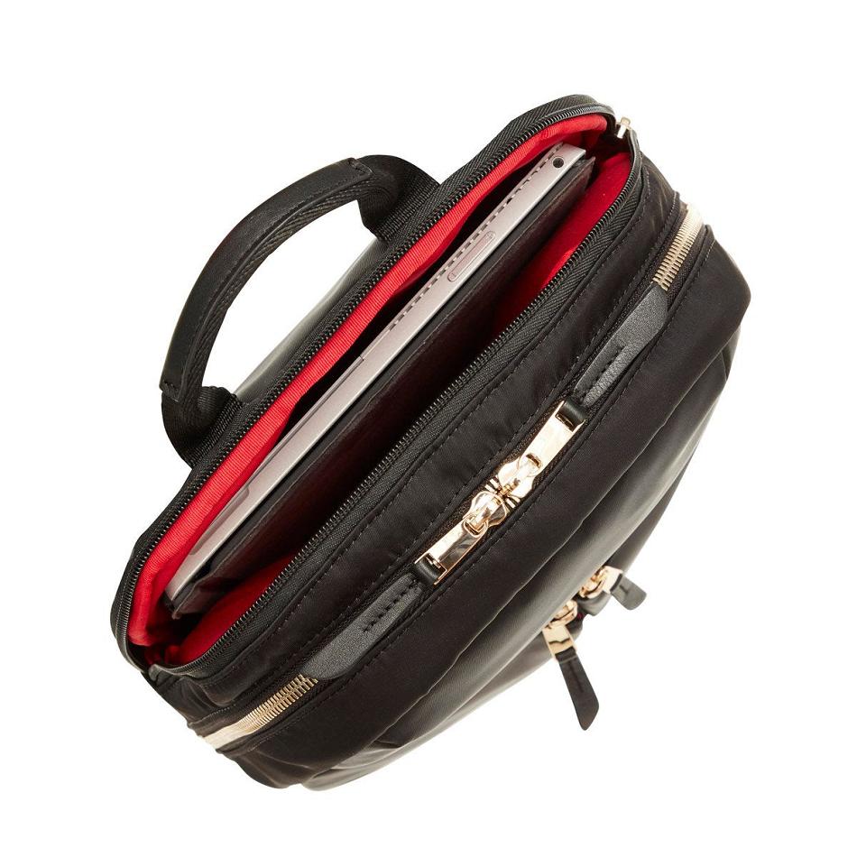 Black Knomo Mini Beaufort Trolley Sleeve Bags | UKJZR22073