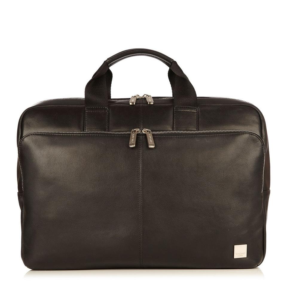 Black Knomo Newbury Laptop Bags | YUKGT97436