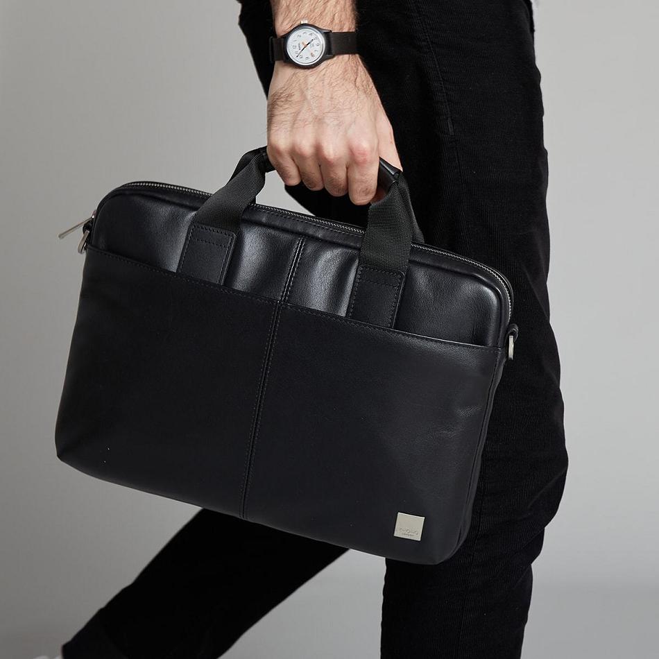 Black Knomo Stanford Briefcases | EUKVG21545