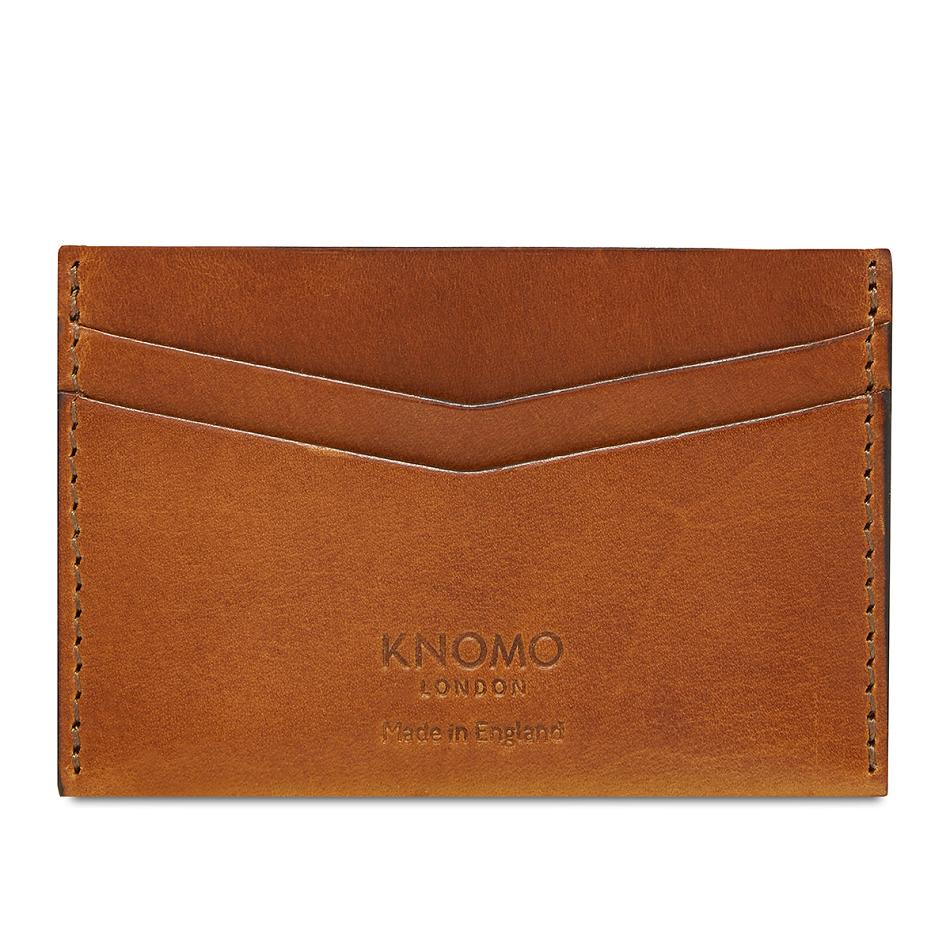 Brown / Brown Knomo Card Holder Outlet | UKJVR57931