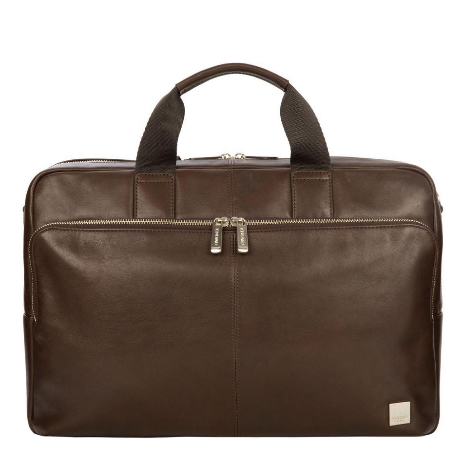 Brown Knomo Amesbury Briefcases | PUKER45168