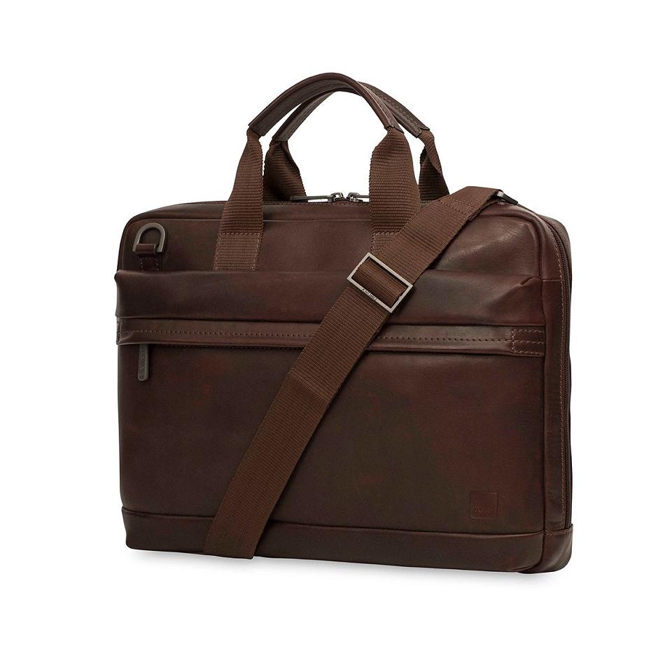 Brown Knomo Foster Laptop Bags | UKJKU47822