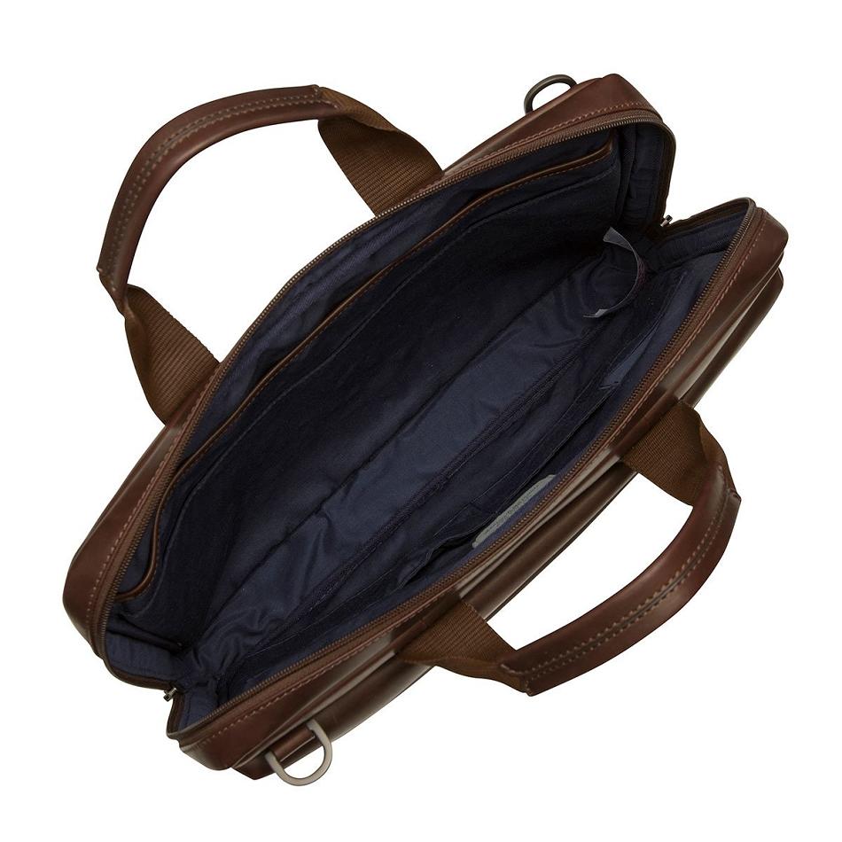 Brown Knomo Foster Laptop Bags | UKJKU47822