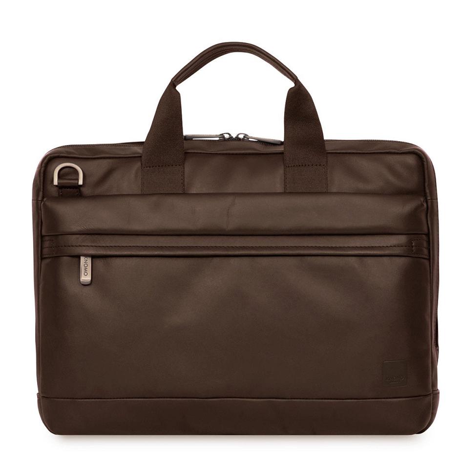 Brown Knomo Foster Laptop Bags | UKJKU47822