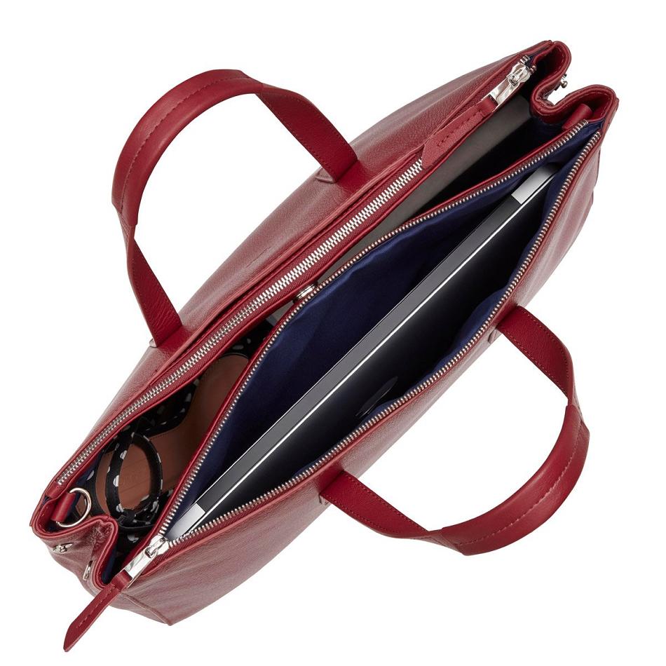 Burgundy Knomo Derby Rfid Bags | UKJBT94150