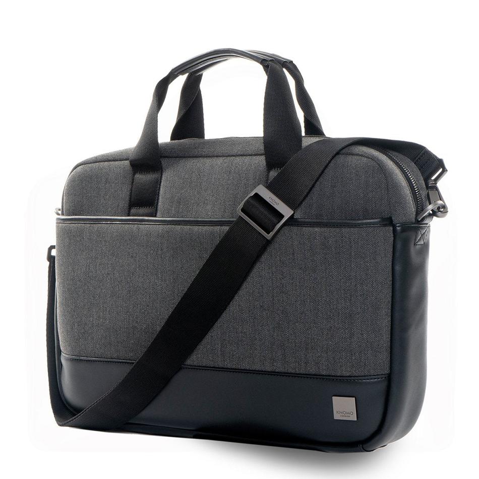 Grey Knomo Princeton Briefcases | UUKTG23435