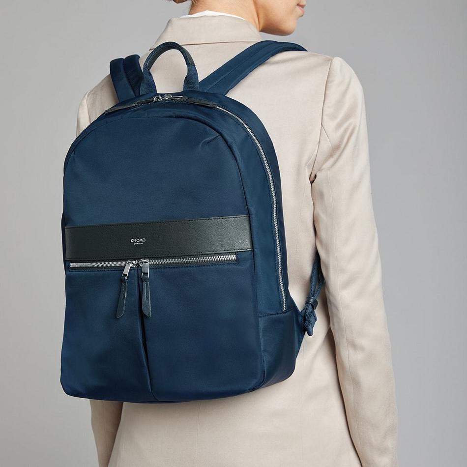 Navy Knomo Beauchamp Backpacks | UKEAH40169