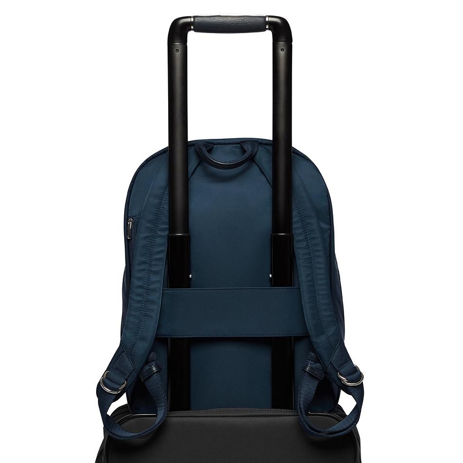 Navy Knomo Beauchamp Backpacks | UKEAH40169