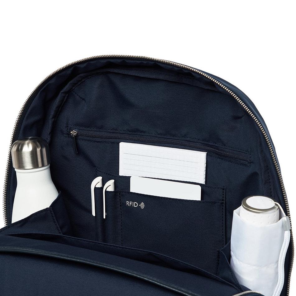 Navy Knomo Beauchamp Backpacks | UKEAH40169