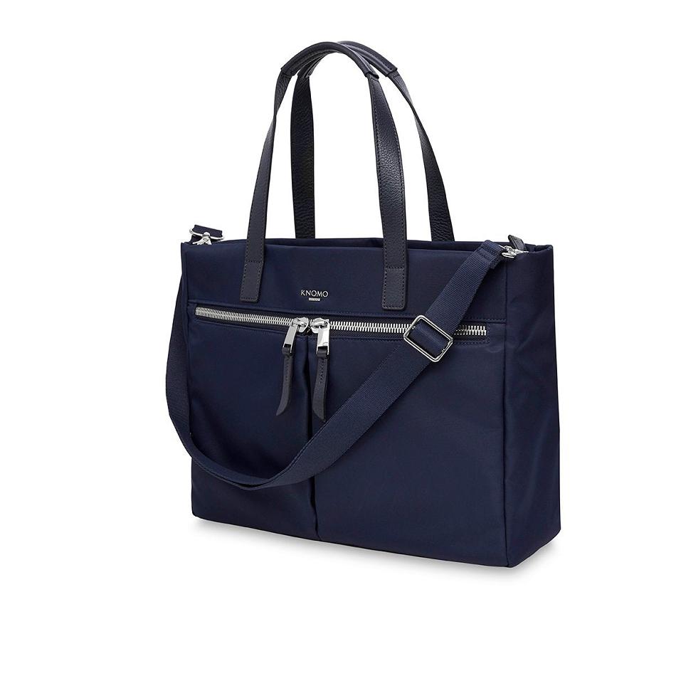 Navy Knomo Blenheim Tote Bags | LUKSX12248