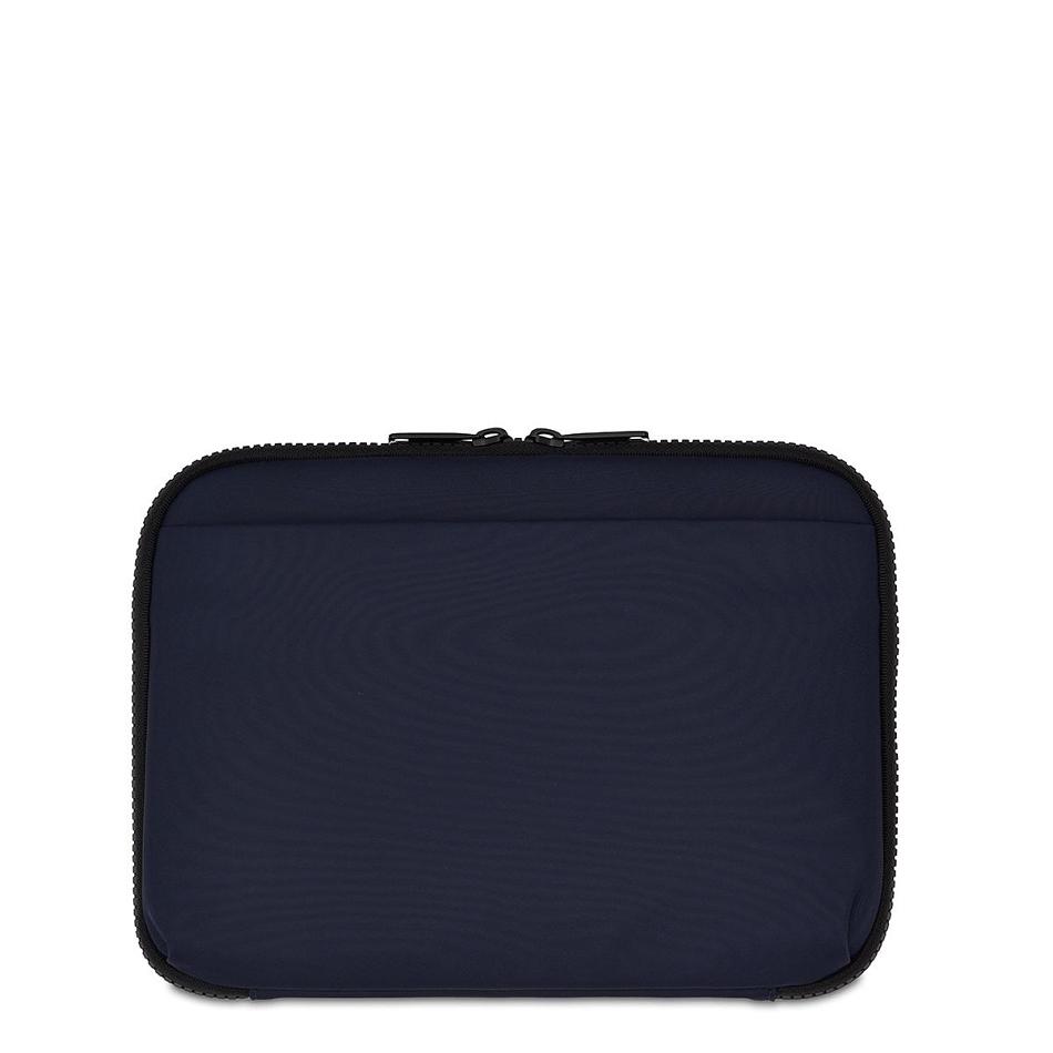 Navy Knomo Fulham X-body Organiser Travel Wallets | BUKSO28334