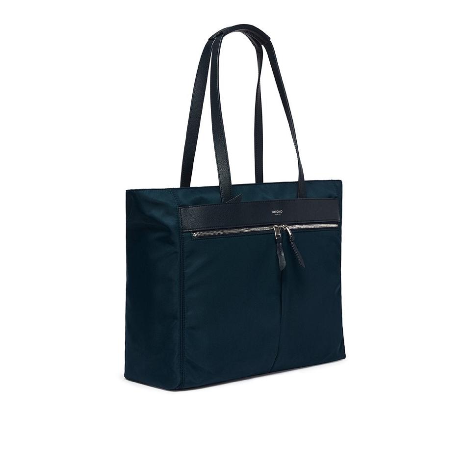 Navy Knomo Grosvenor Place Laptop Bags | AUKDF72103