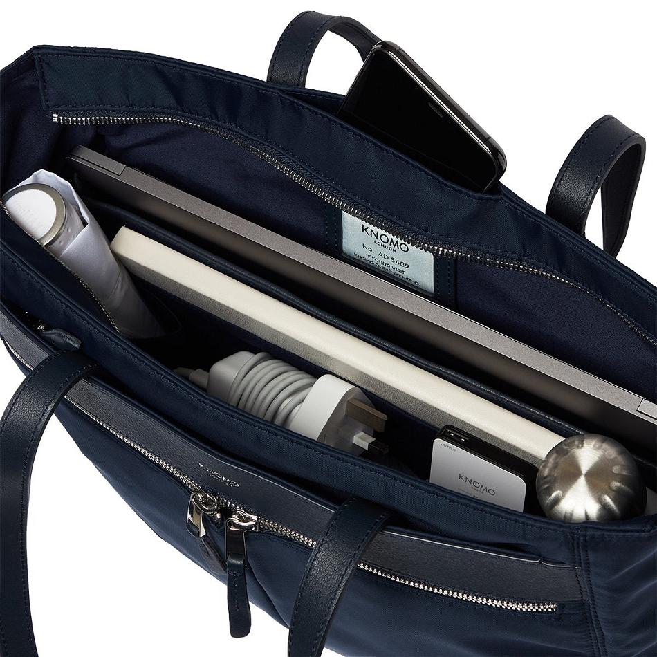 Navy Knomo Grosvenor Place Travel Bags | XUKBH71441