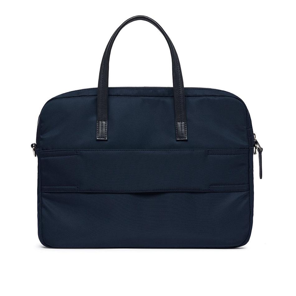 Navy Knomo Hanover Briefcases | LUKSX61577