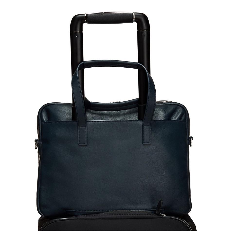 Navy Knomo Hanover Briefcases | UKXBR17127