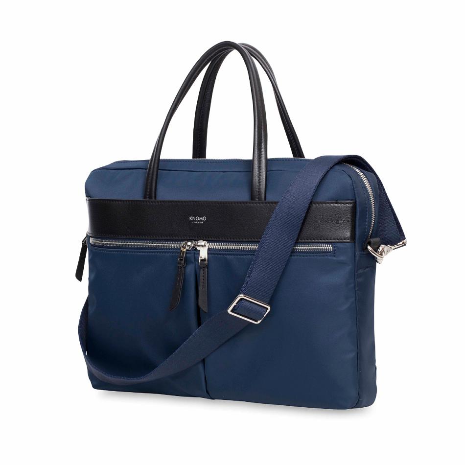 Navy Knomo Hanover Tote Bags | EUKHC38926