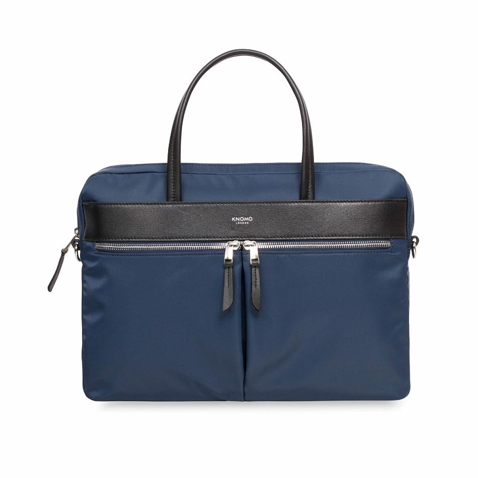 Navy Knomo Hanover Tote Bags | EUKHC38926