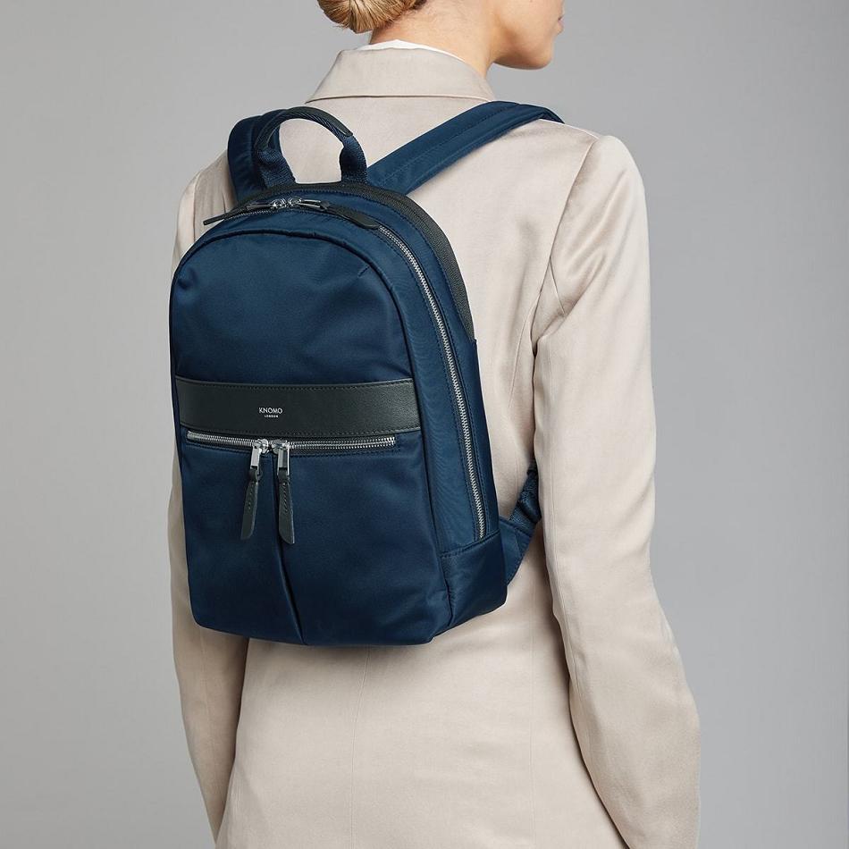 Navy Knomo Mini Beaufort Backpacks | UKXMI47383