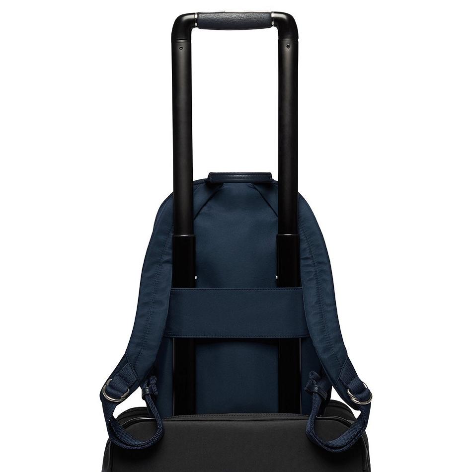 Navy Knomo Mini Beaufort Backpacks | UKXMI47383