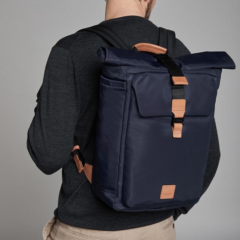 Navy Knomo Novello Backpacks | UKJBT91828