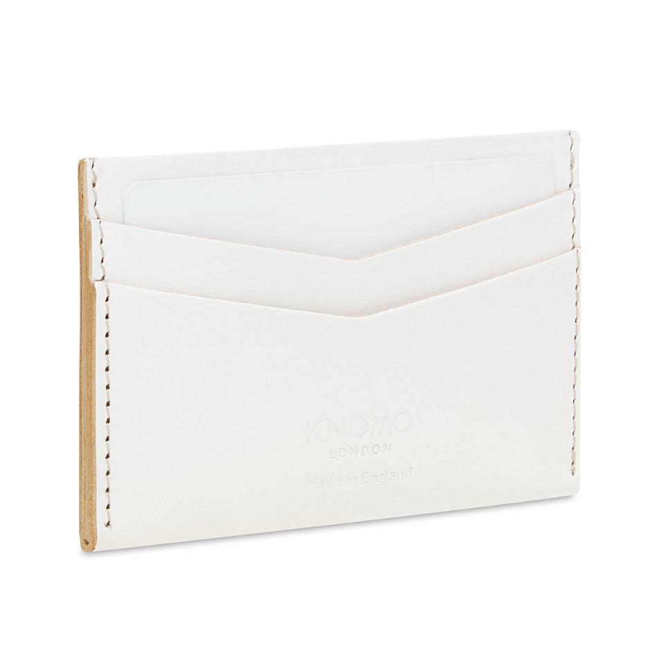 White Knomo Card Holder New Forest | FUKUI42292